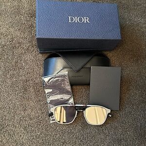 Mirrored Dior Homme sunglasses